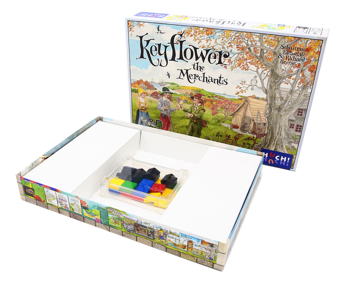 

органайзер для игры keyflower: дополнение "торговцы" (прозрачный)