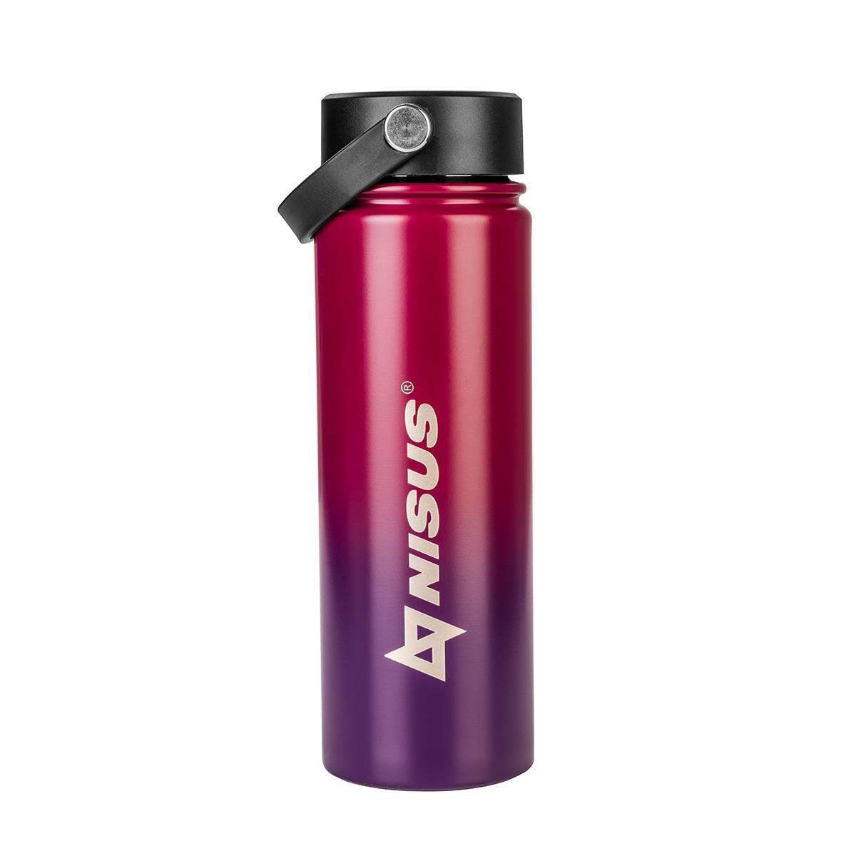 

Термобутылка 530ML три крышки N.TB-022-RB Nisus, Красный;фиолетовый, N.TB-022-RB Nisus
