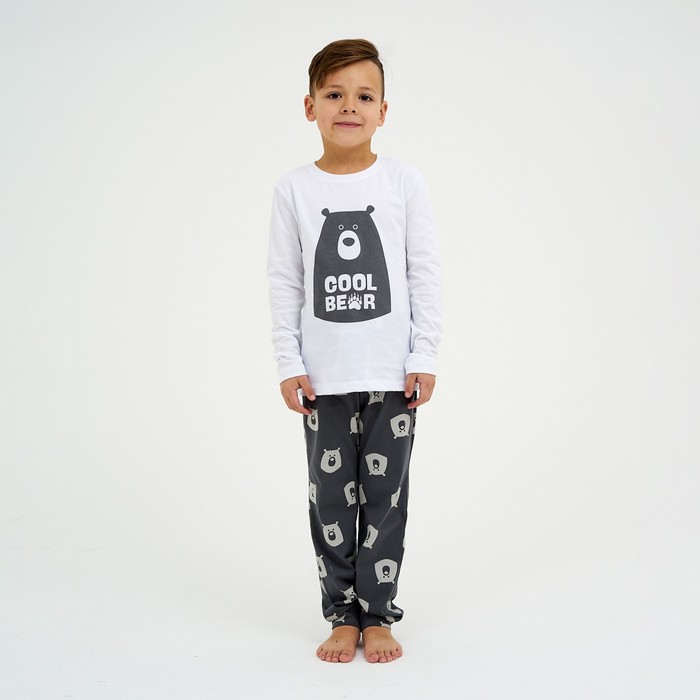 Пижама детская (джемпер, брюки) KAFTAN Bear р.34 (122-128)