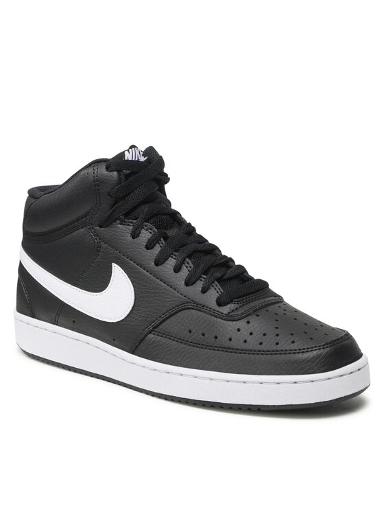 Кеды мужские Nike Court Vision Mid Nn DN3577 001 черные 46 EU Бельгия черный