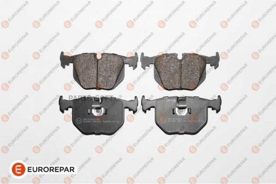 

Колодки тормозные дисковые BMW X5 E53, X3 E83, 7 E38 1шт EUROREPAR 1617259380