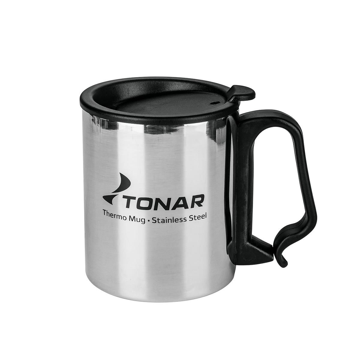 

Термокружка 300ML с пл. крышкой T.TK-033-300 Тонар, Серебристый