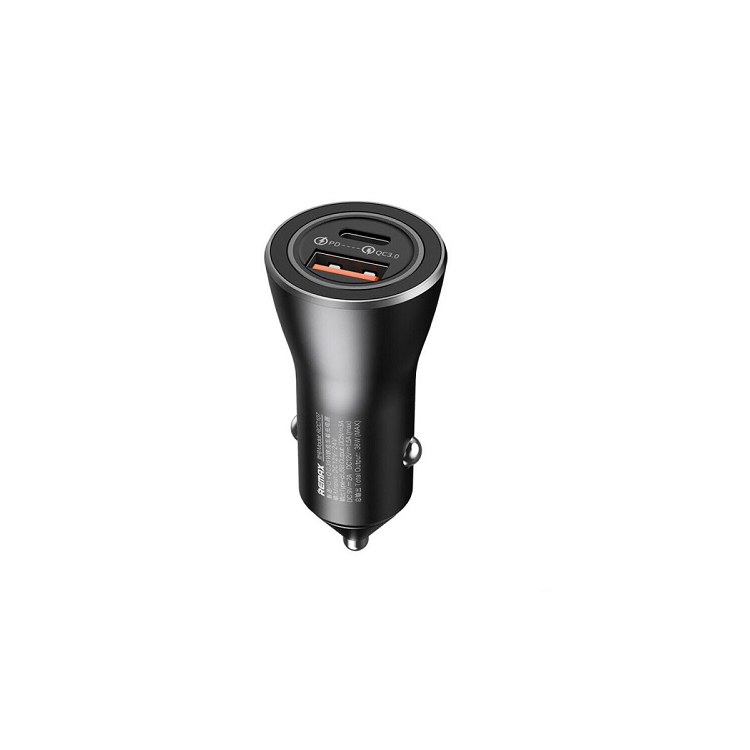 

Автомобильное зарядное устройство USB Remax RCC-107 (3A/QC3.0/порт USB-C PD3.0) <черный>, RCC-107