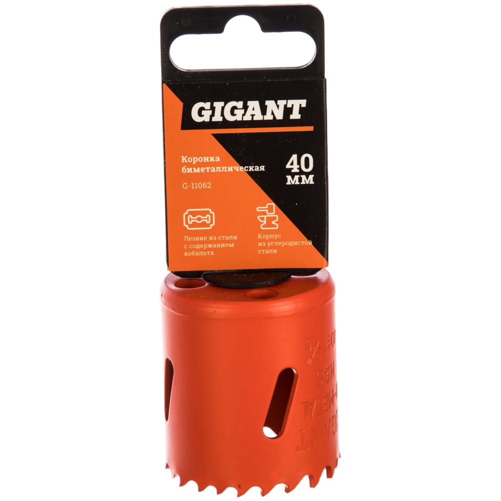 

Коронка биметаллическая (40 мм; 38 мм) Gigant G-11062