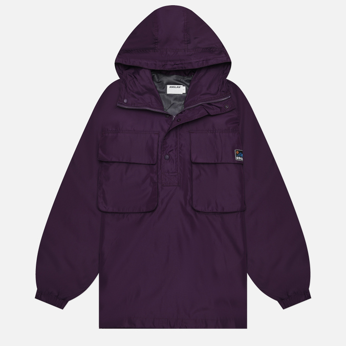 Мужская куртка анорак ANGLAN Double Pocket Mountain фиолетовый, Размер XL