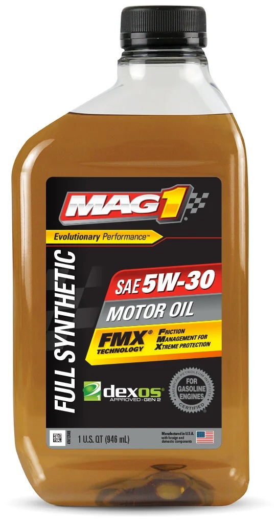 фото Масло моторное mag1 full synthetic fmx 5w-30 dexos1 gen2 mag61790, 946 мл