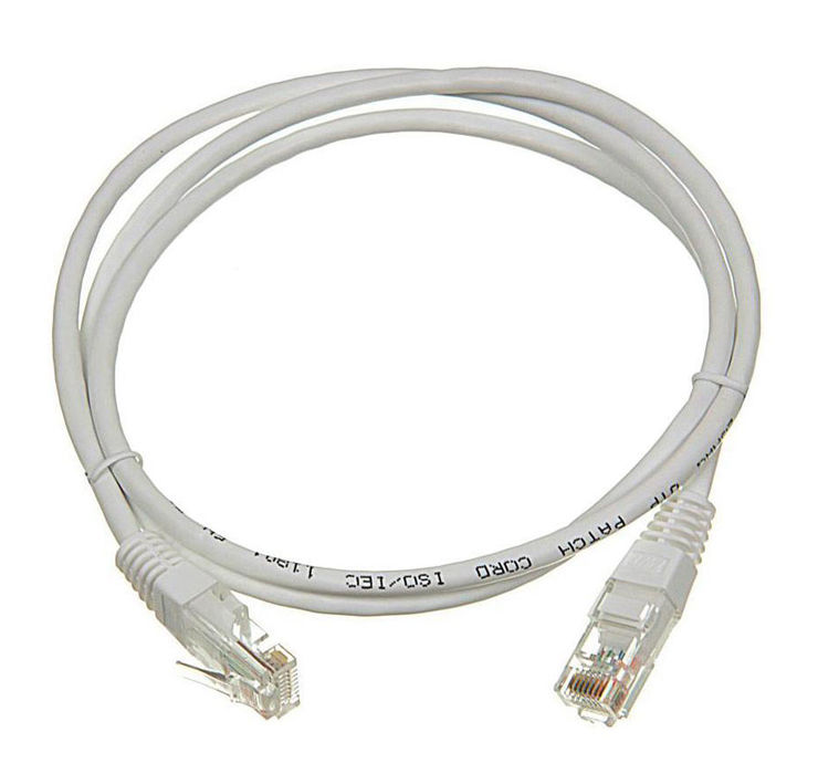 

Патч-корд Lanmaster RJ45-RJ45 15м TWT-45-45-15-GY, Серый