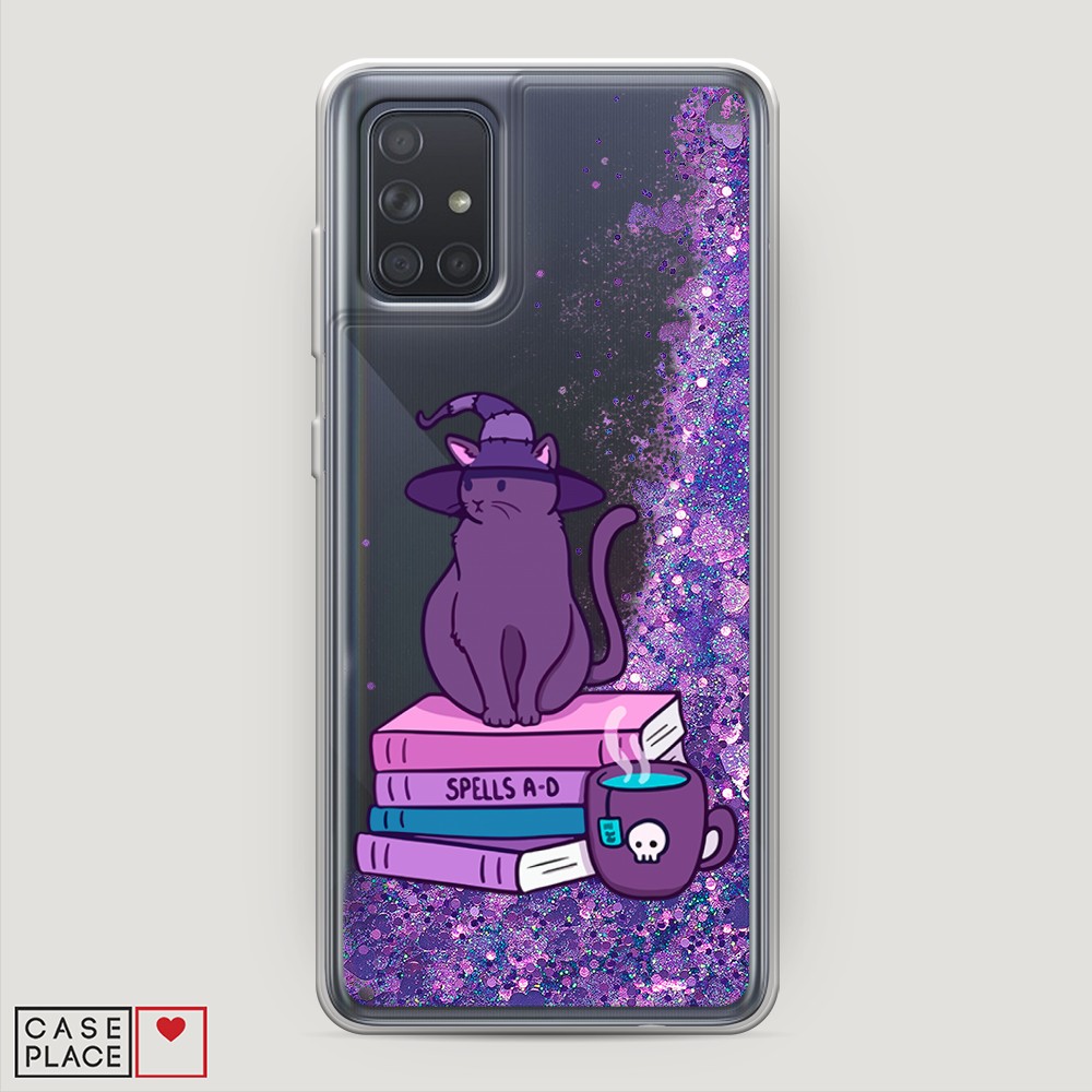 

Чехол Awog на Samsung Galaxy A71 4G "Magic Cat", Разноцветный, 29092-1