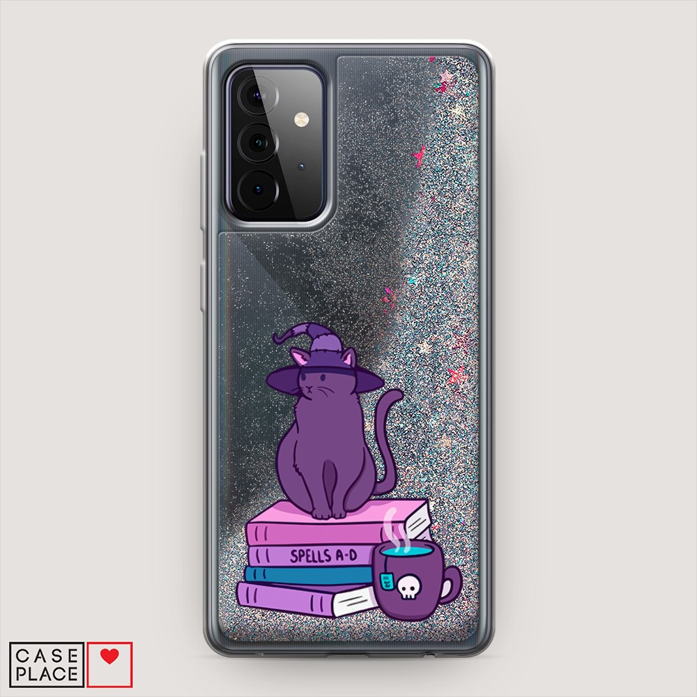 

Чехол Awog на Samsung Galaxy A72 / Самсунг A72 "Magic Cat", Разноцветный, 2101991-1