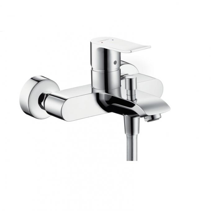 фото Hansgrohe 31480000 metris смеситель для ванны, однорычажный, вм, 1/2