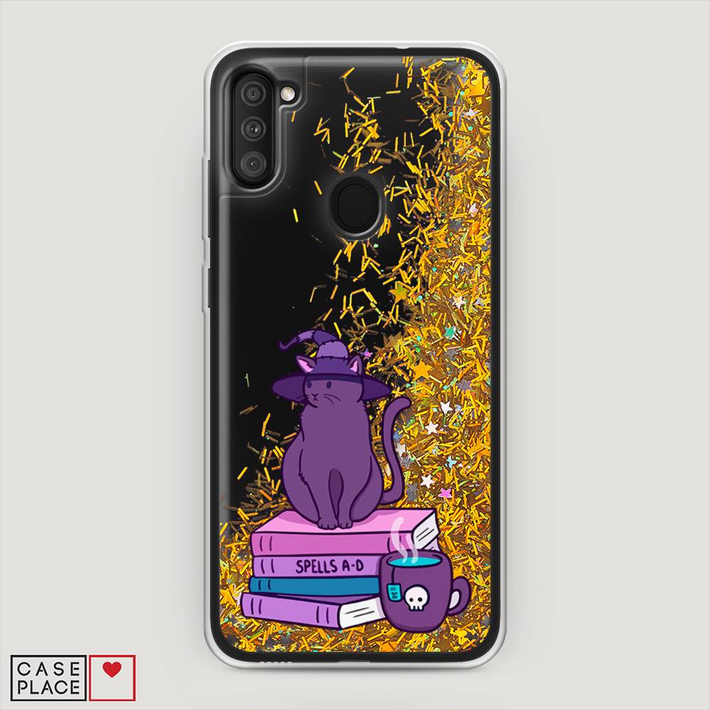 

Чехол Awog на Samsung Galaxy M11 / Самсунг M11 "Magic Cat", Разноцветный, 2100690-1