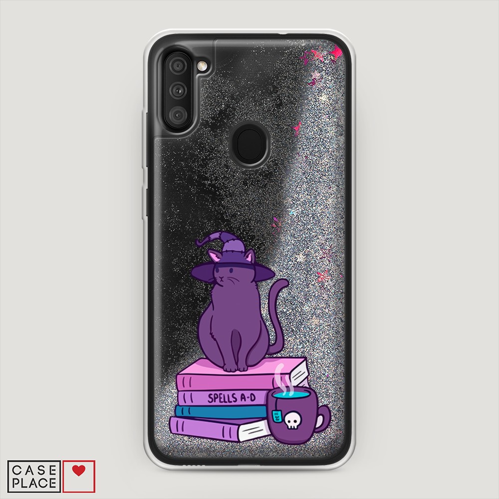 

Чехол Awog на Samsung Galaxy M11 / Самсунг M11 "Magic Cat", Разноцветный, 2100691-1