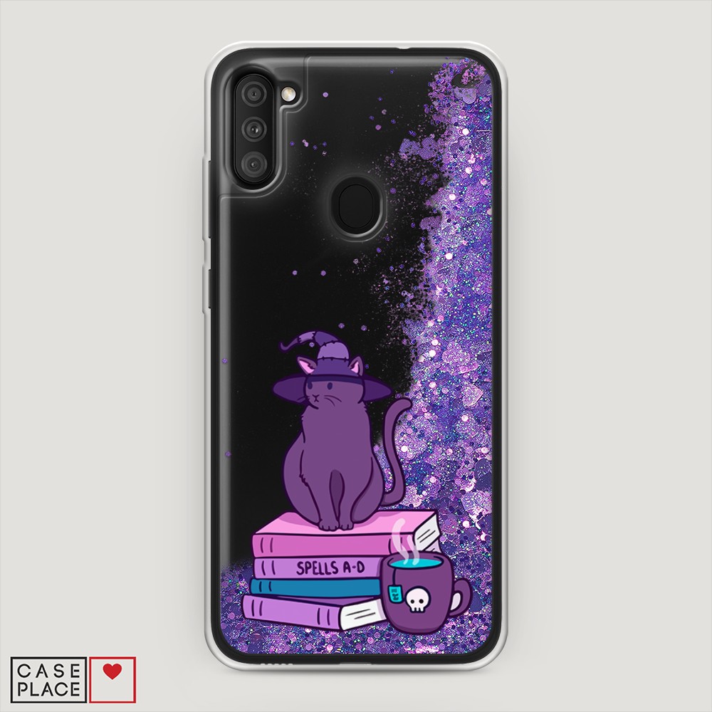

Чехол Awog на Samsung Galaxy M11 / Самсунг M11 "Magic Cat", Разноцветный, 2100692-1