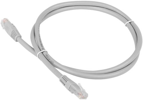 

Патч-корд Lanmaster RJ45-RJ45 2м TWT-45-45-2.0/S-GY, Серый