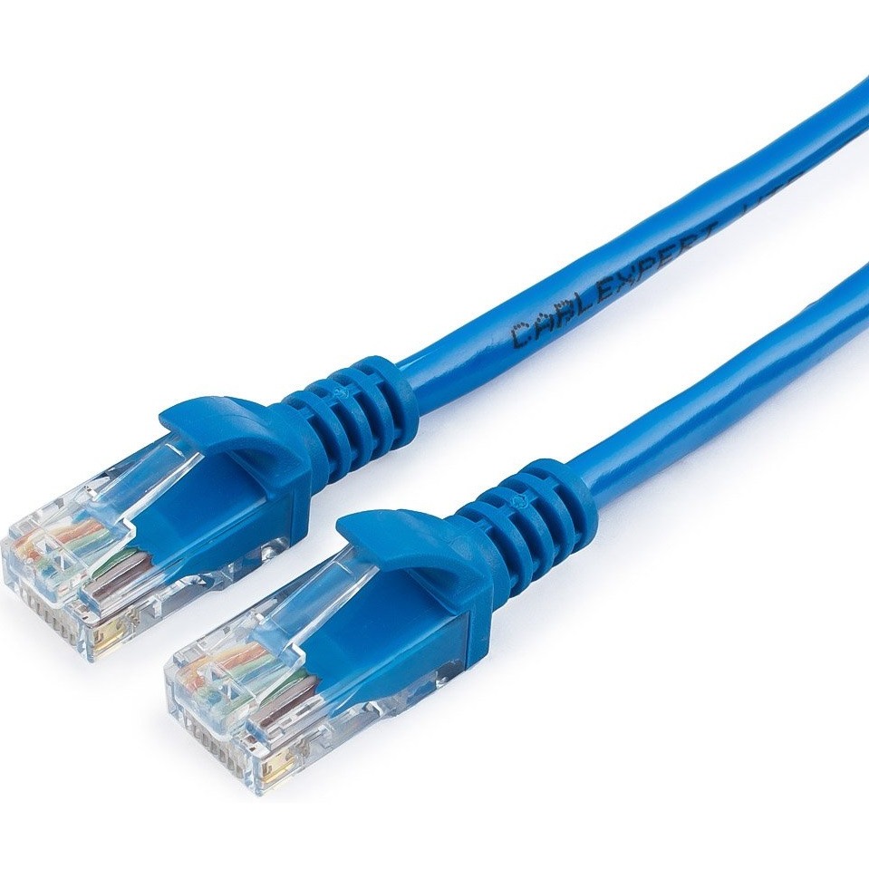 

Патч-корд Lanmaster RJ45-RJ45 0.5м (LAN-PC45/U6-0.5-BL), Синий