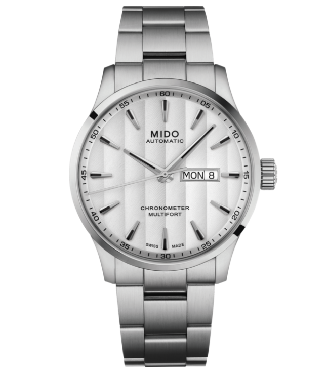 Наручные часы мужские MIDO MULTIFORT CHRONOMETER серебристые