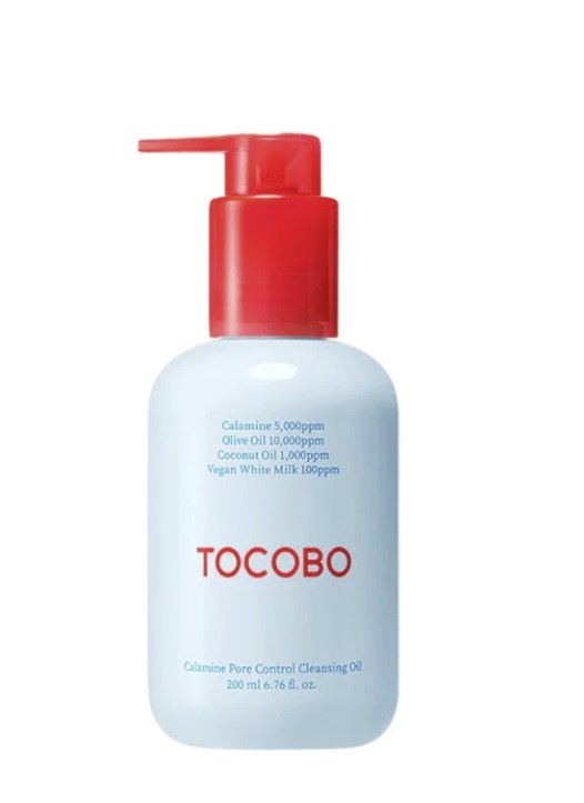 Гидрофильное масло Tocobo Calamine pore Control Cleansing Oil 200мл