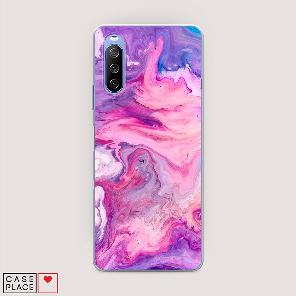 

Чехол на Sony Xperia 10 III "Нежно-розовая абстракция", Розовый, 54950-3