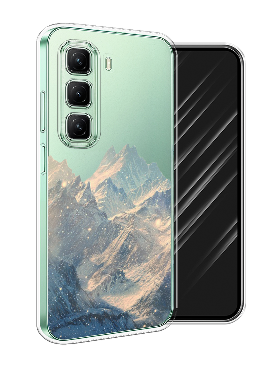

Чехол Awog на Infinix Hot 50 4G "Горы арт 2", Серый, 3106550-1