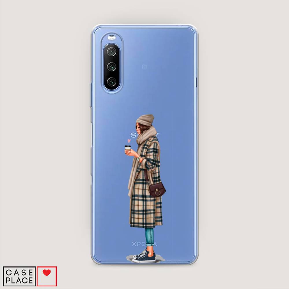 

Чехол на Sony Xperia 10 III "Утренний кофе", Коричневый;бежевый, 54950-6
