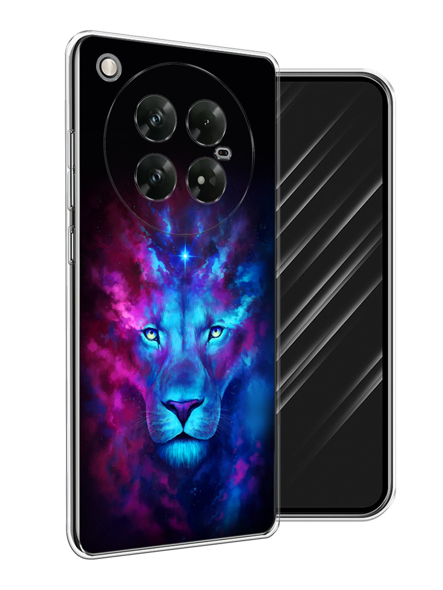 

Чехол Awog на Infinix Zero 40 5G "Космический лев", Голубой, 3106650-1