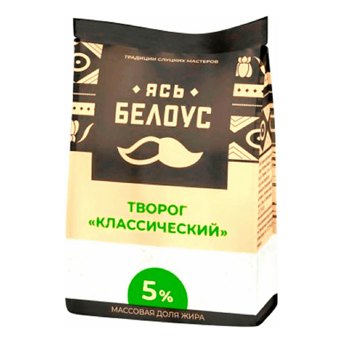 Творог Ясь Белоус 5% 400 г