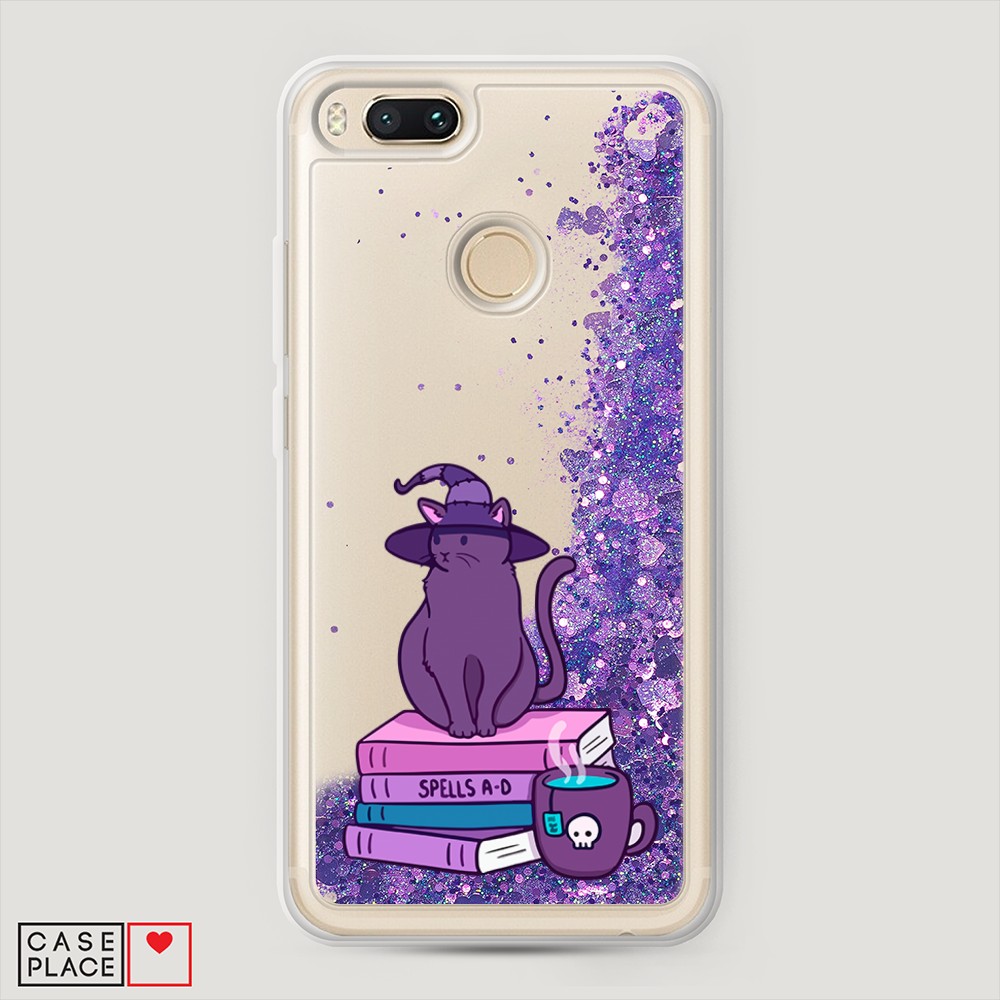

Жидкий чехол с блестками "Magic Cat" на Xiaomi Mi 5X, 32392-1