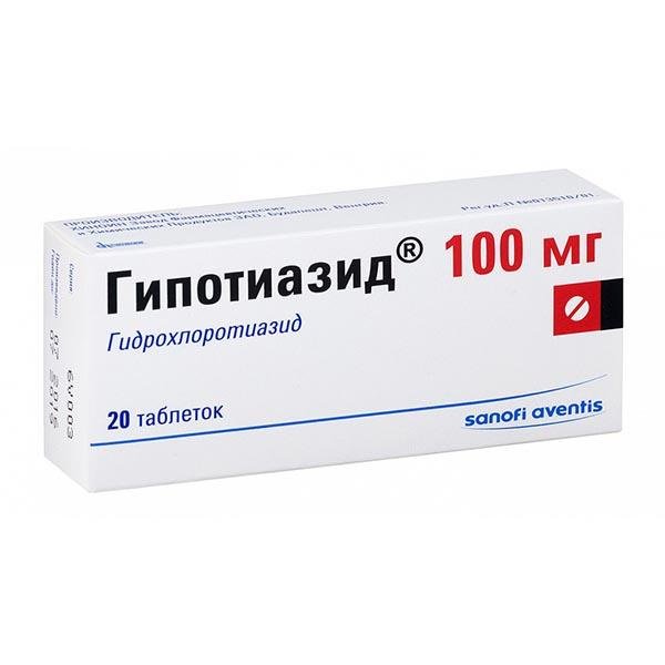 фото Гипотиазид таблетки 100 мг 20 шт. chinoin pharmaceutical and chemical works private co. ltd