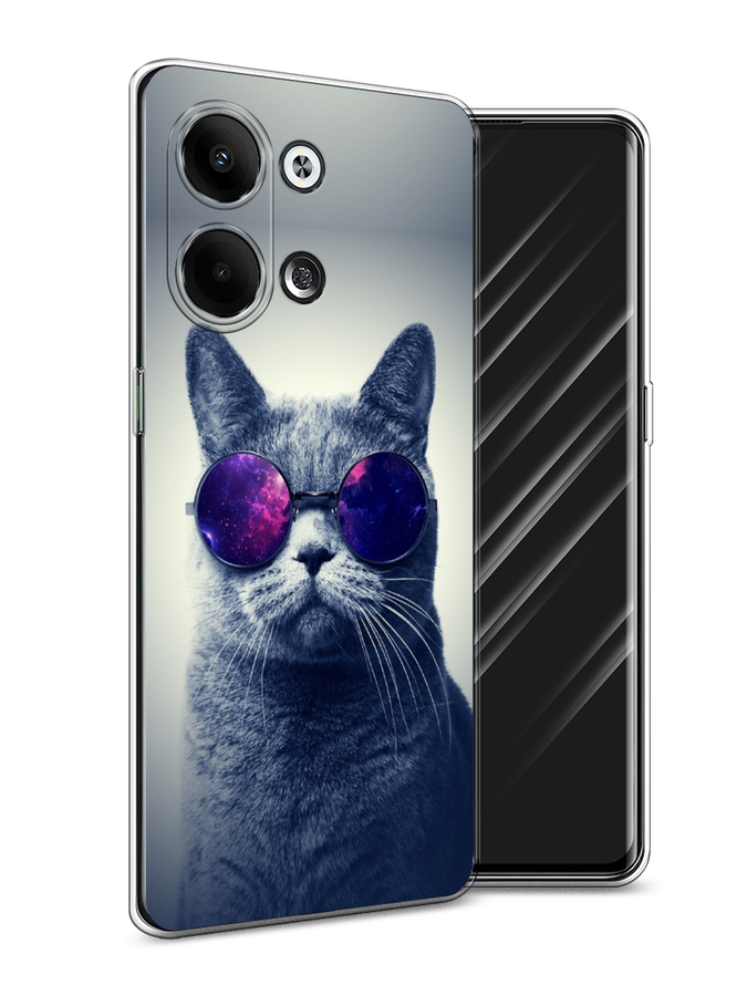 

Чехол Awog на Oppo Reno 9 "Космический кот", Красный, 2512750-1