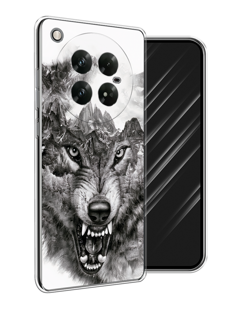 

Чехол Awog на Infinix Zero 40 5G "Волк в горах", Серый;белый;бежевый, 3106650-1