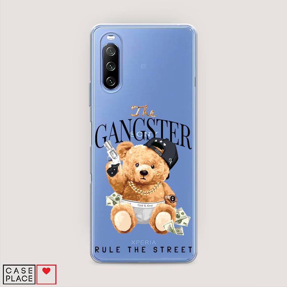

Чехол на Sony Xperia 10 III "The Gangster", Бежевый;серый;черный, 54950-6