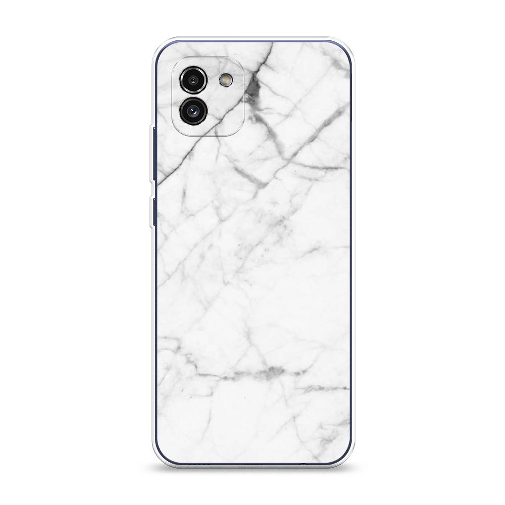 

Чехол Awog на Samsung Galaxy A03 / Самсунг A03 "Светлый мрамор", Серый, 2104950-3
