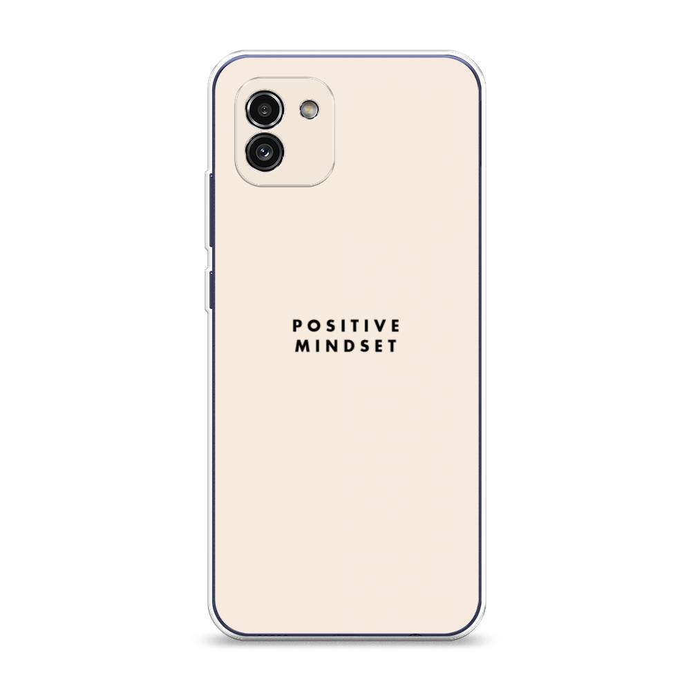 

Чехол Awog на Samsung Galaxy A03 / Самсунг A03 "Позитивное мышление", 2104950-7