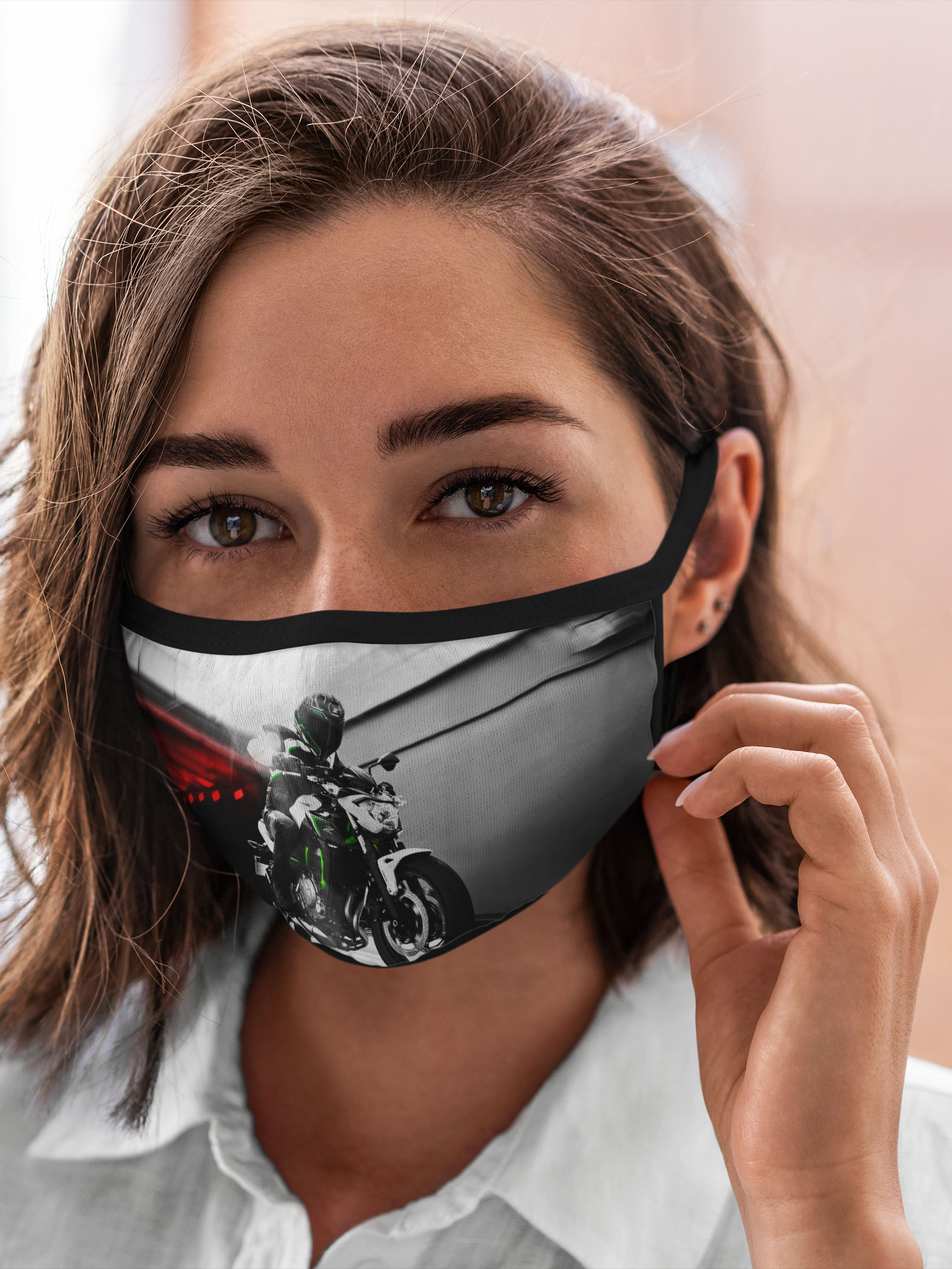 

Многоразовая маска унисекс Burnettie Разные Kawasaki, Разноцветный, Разные Kawasaki