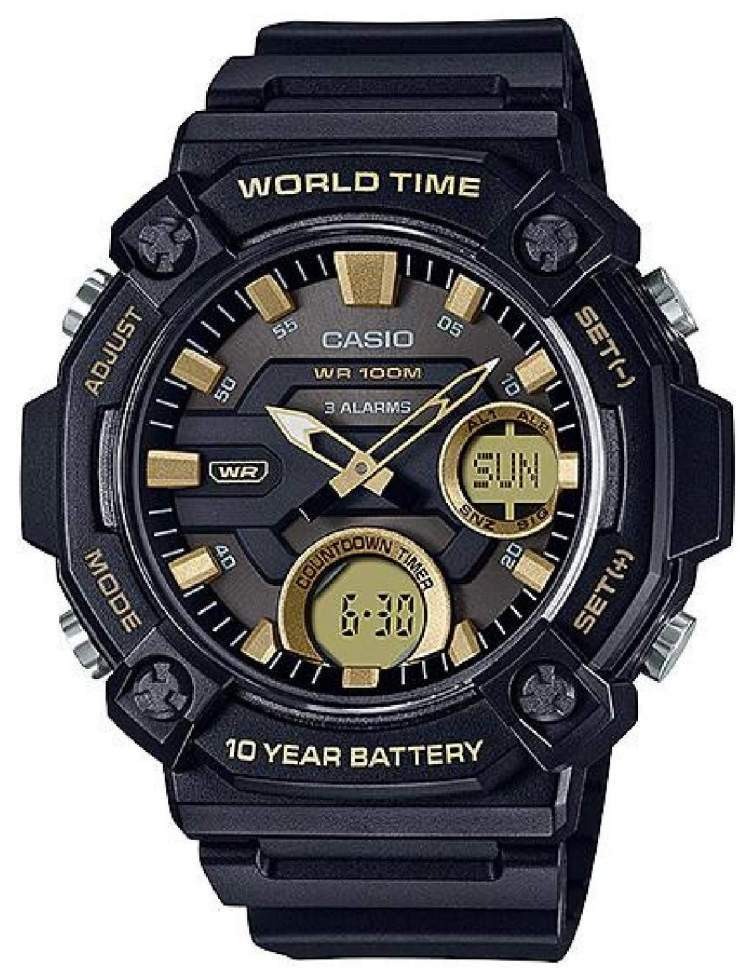 фото Наручные часы мужские casio aeq-120w-9a