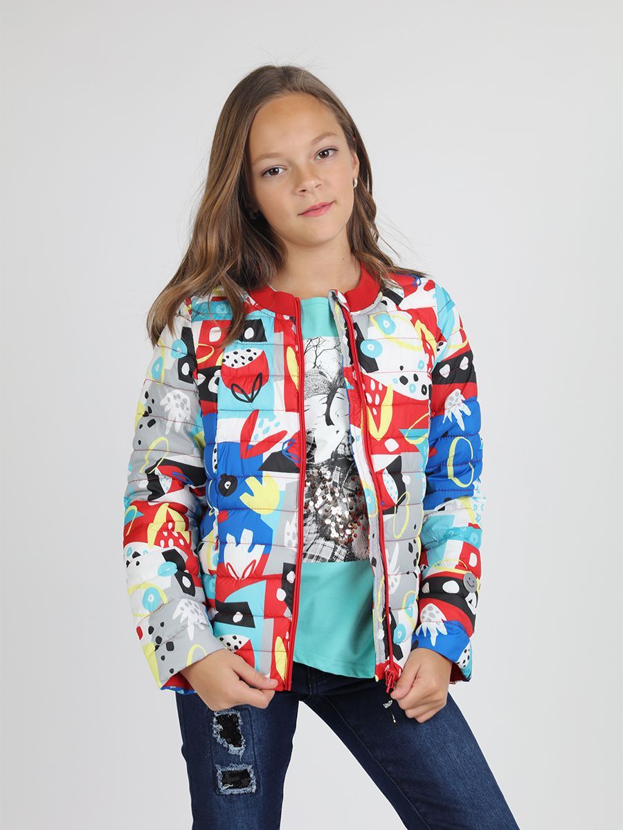 Ветровка PlayToday 194062, разноцветный, 134