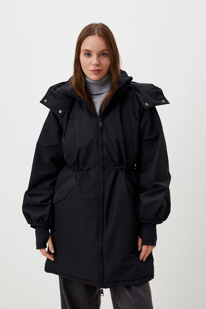 

Куртка женская Baon B0324518 черная 2XL, Черный, B0324518
