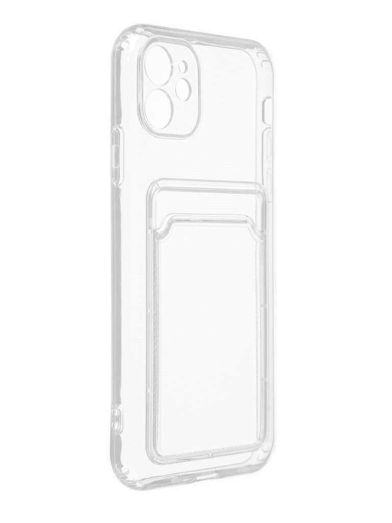 фото Чехол svekla для apple iphone 11 с картхолдером transparent svcar-ip11-wh