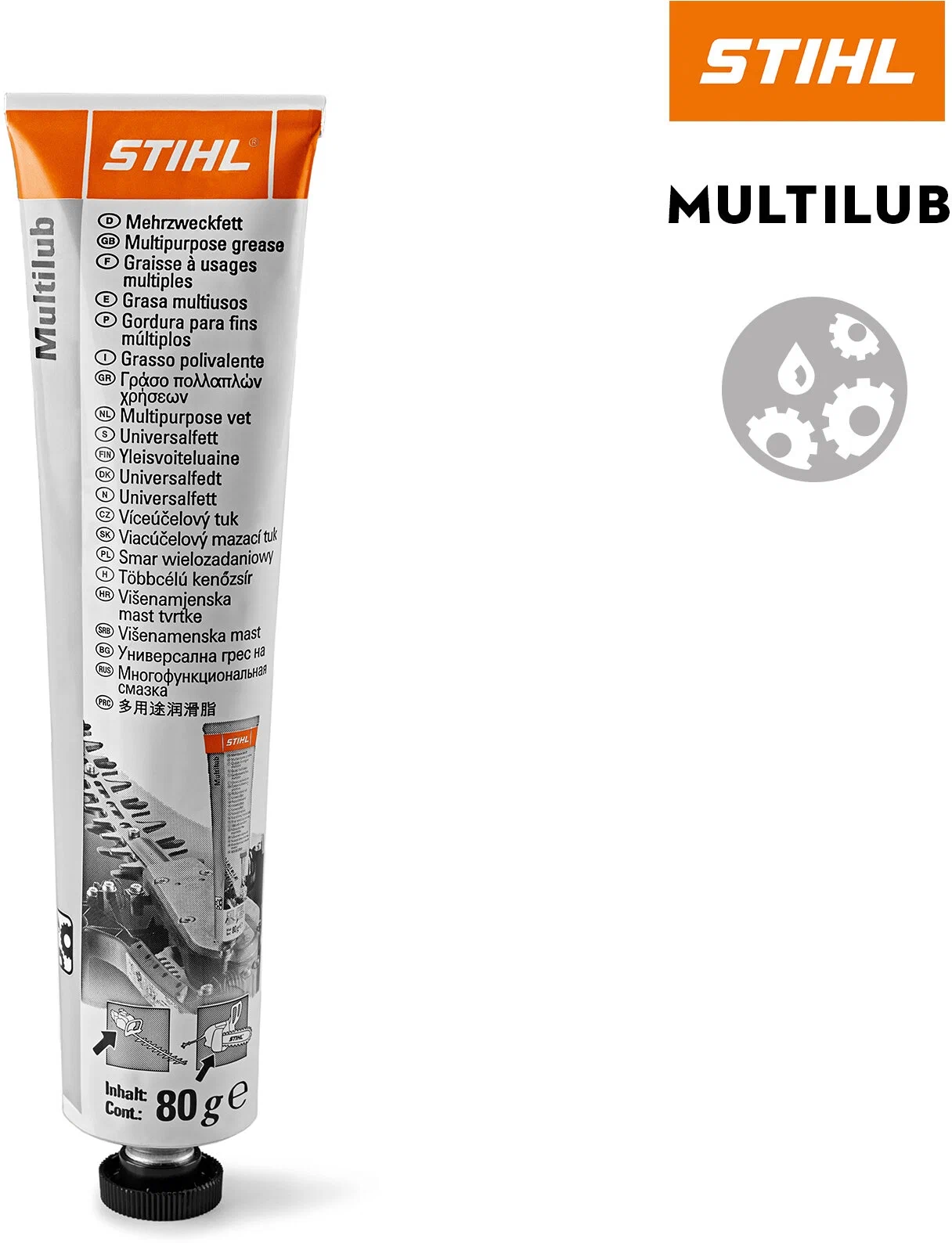 фото Многоцелевая смазка stihl multilub 80 г