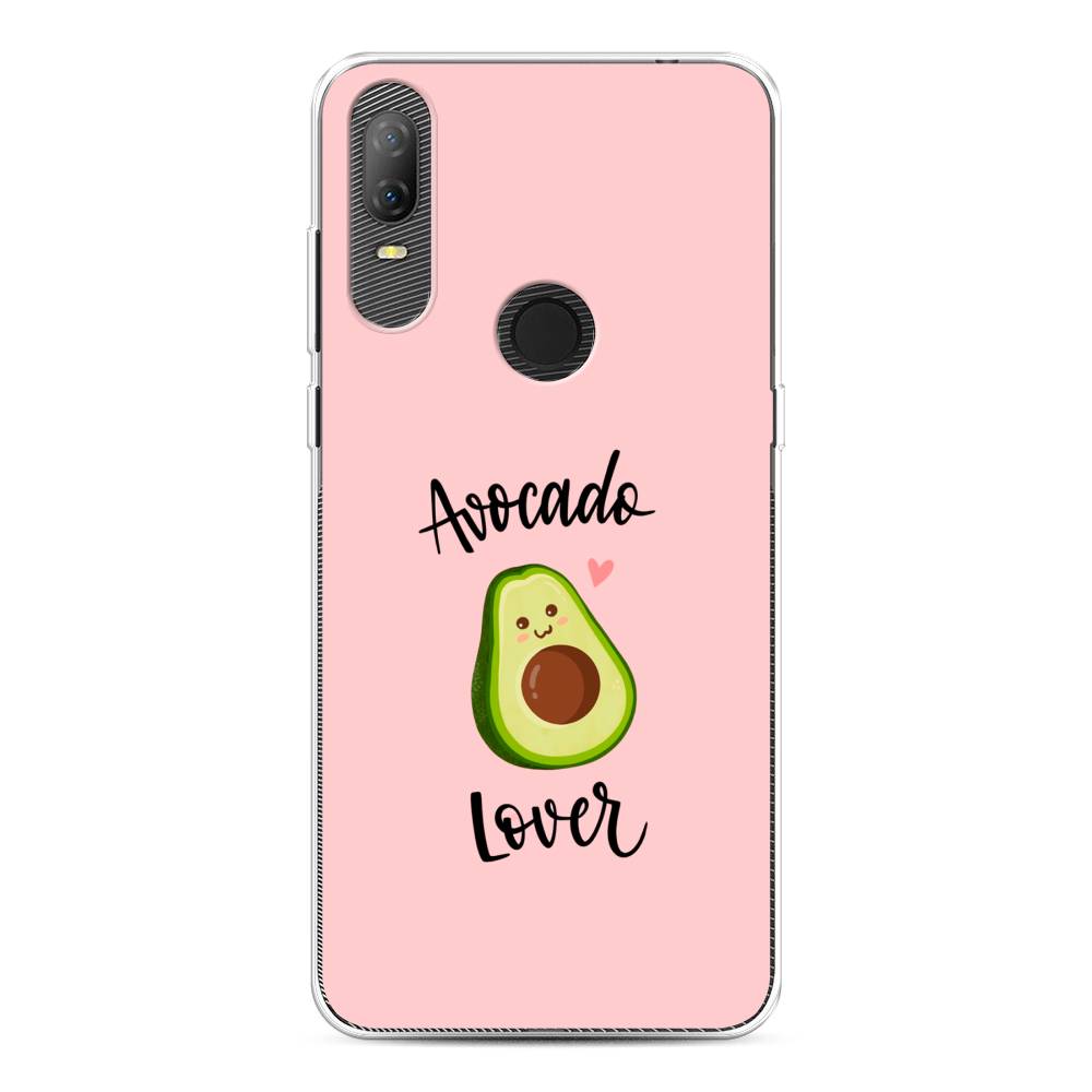 

Чехол на Alcatel 1V (2020) 5007U "Avocado lover", Розовый;зеленый, 170950-6