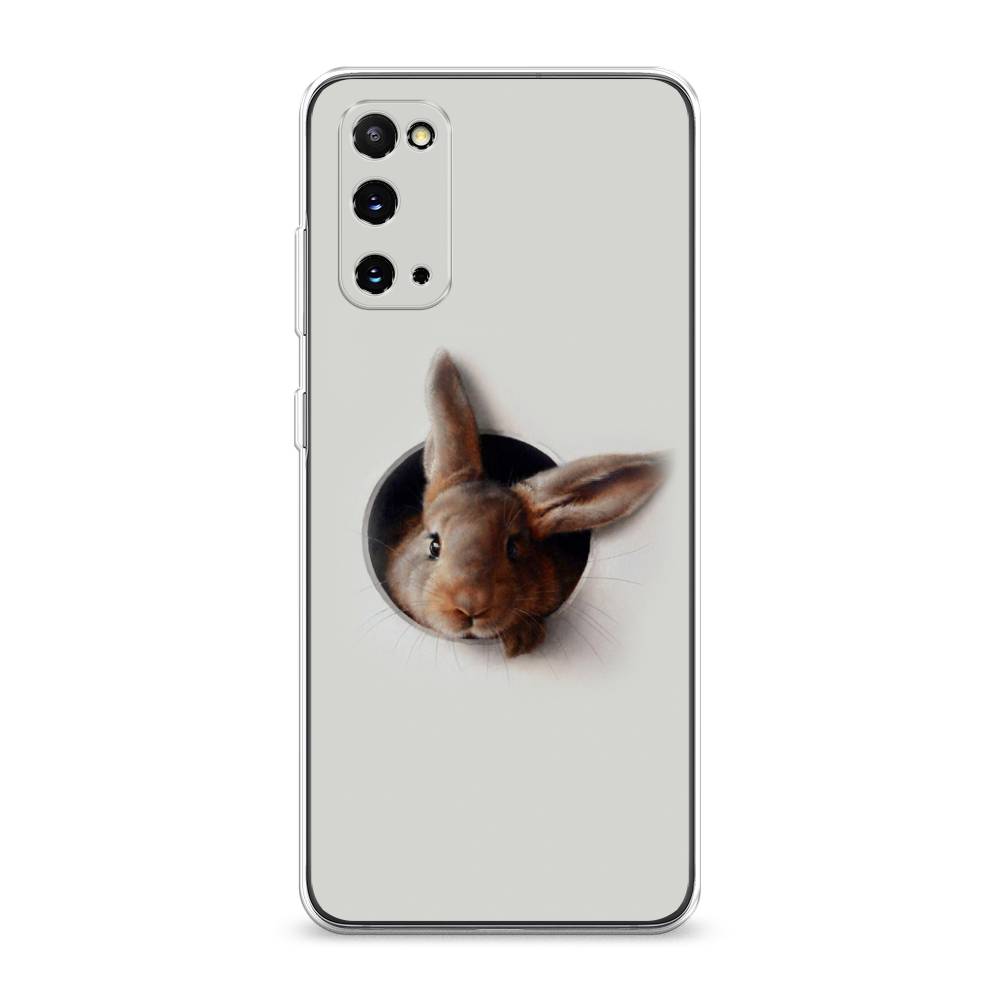 

Чехол для Samsung Galaxy S20 "Любопытный кролик", Серый;коричневый, 29250-1
