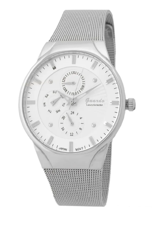 

Наручные часы мужские Guardo S1660.1, S1660.1 сталь