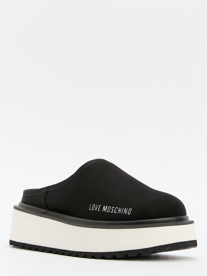 

Шлепанцы женские LOVE MOSCHINO JA10466L черные 41 EU, Черный, JA10466L