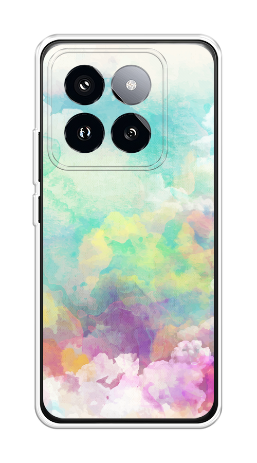 

Чехол на Xiaomi 14 Pro "Воздушное небо", Белый;голубой;розовый;желтый, 320450-1