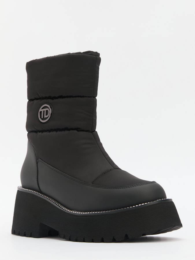 

Дутики женские Tendance AJ1578-7-2 черные 38 EU, Черный, AJ1578-7-2