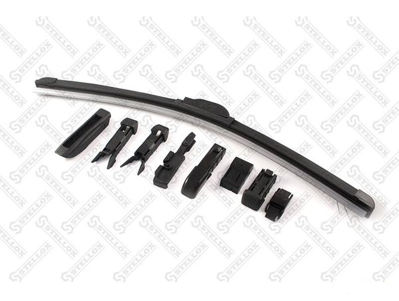 

204 003-Sx_Щетка Б/Каркас, 8 Перех. 550/22' Ford Focus 10/98>, Rover 75 3/99>, Alfa 9/97>