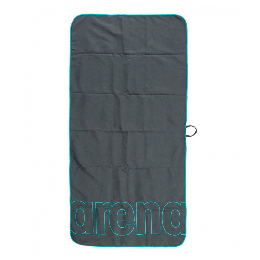 Полотенце ARENA Smart Plus Gym Towel 50x100, Gray/Green