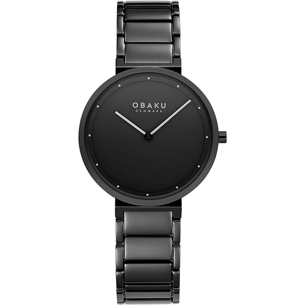 фото Наручные часы женские obaku v258lxbbsb черные