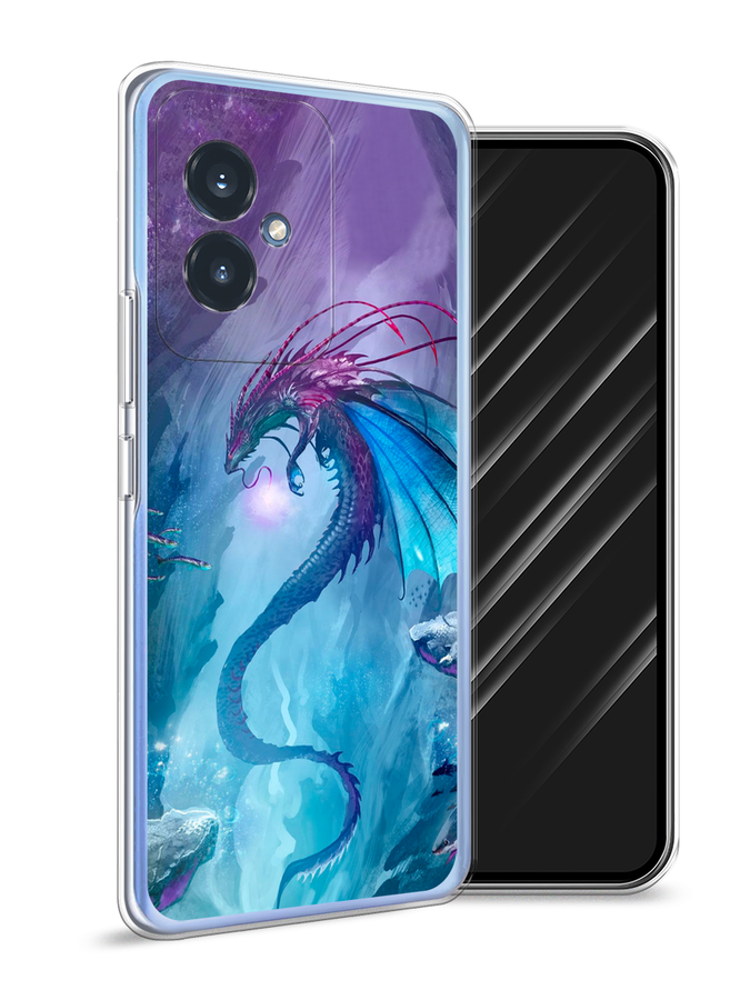 

Чехол Awog на Honor 100 "Водный дракон", Голубой;фиолетовый;синий, 6122750-1