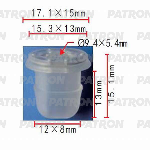 

Клипса Автомобильная PATRON P370469